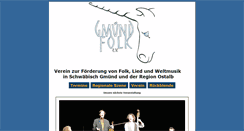 Desktop Screenshot of gmuendfolk.de